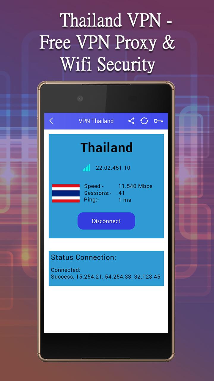 thailand vpn password not working