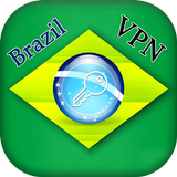 Brazil VPN - Free Unlimited And Secure VPN Proxy simgesi