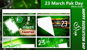 23 March Pak Day Photo Frame ảnh chụp màn hình 2