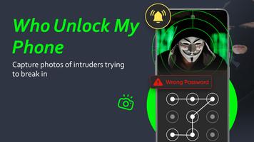 Who touch my phone: Anti theft poster