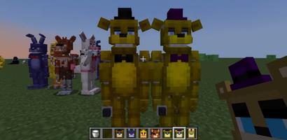 Freddy Fazbear Mod Minecraft ảnh chụp màn hình 2