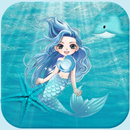 Cute Mermaid Live Wallpaper Theme APK