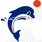 Dolphin With Ball 图标