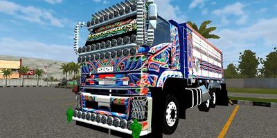 Mod Bussid Truck Thailand Affiche