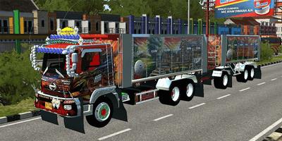 Mod Bussid Truck Thailand screenshot 3