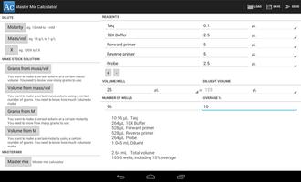 Avogadro's Calculator ภาพหน้าจอ 3