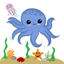 Sea animal coloring APK