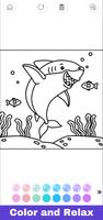 Glitter Sea Animals Coloring Screenshot 3