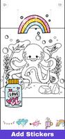 Glitter Sea Animals Coloring Screenshot 1