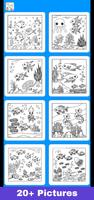 Glitter Sea Animals Coloring Screenshot 2