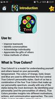 True Colours Test تصوير الشاشة 1