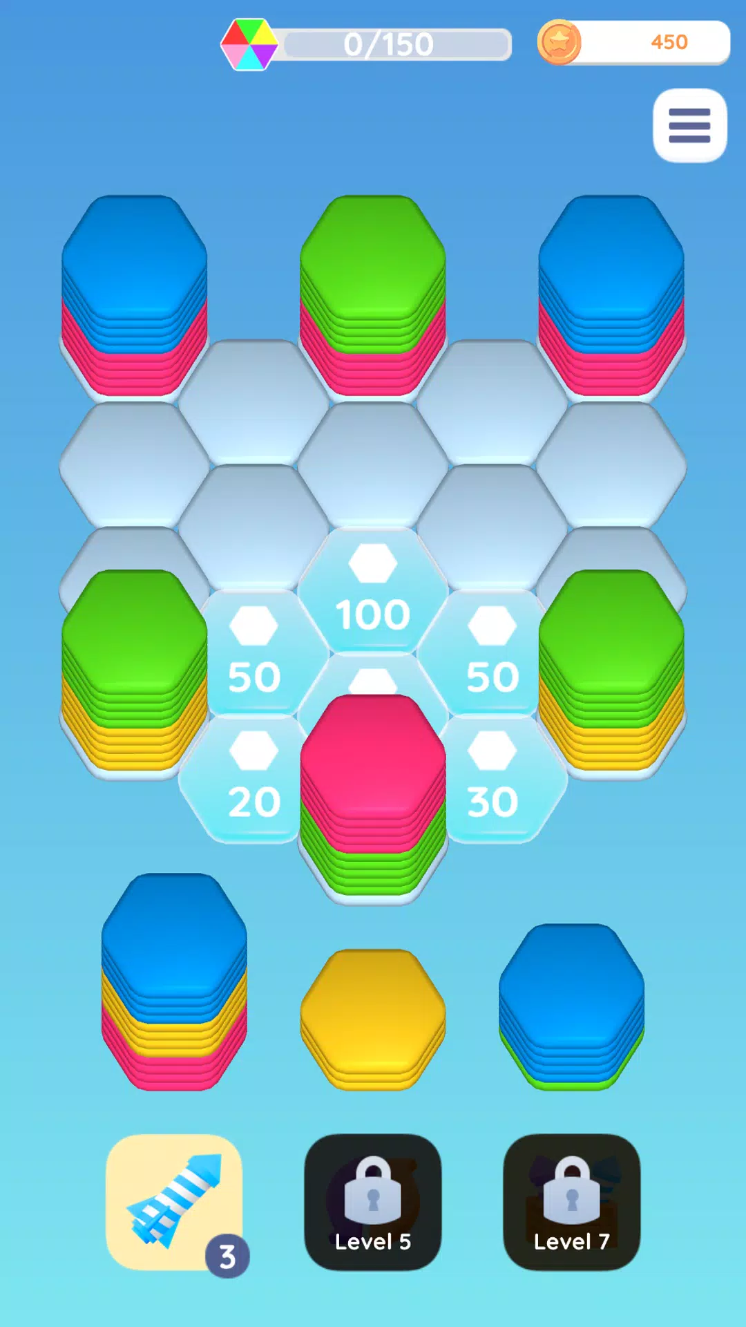 Hexellent: Merge Hexa Puzzle