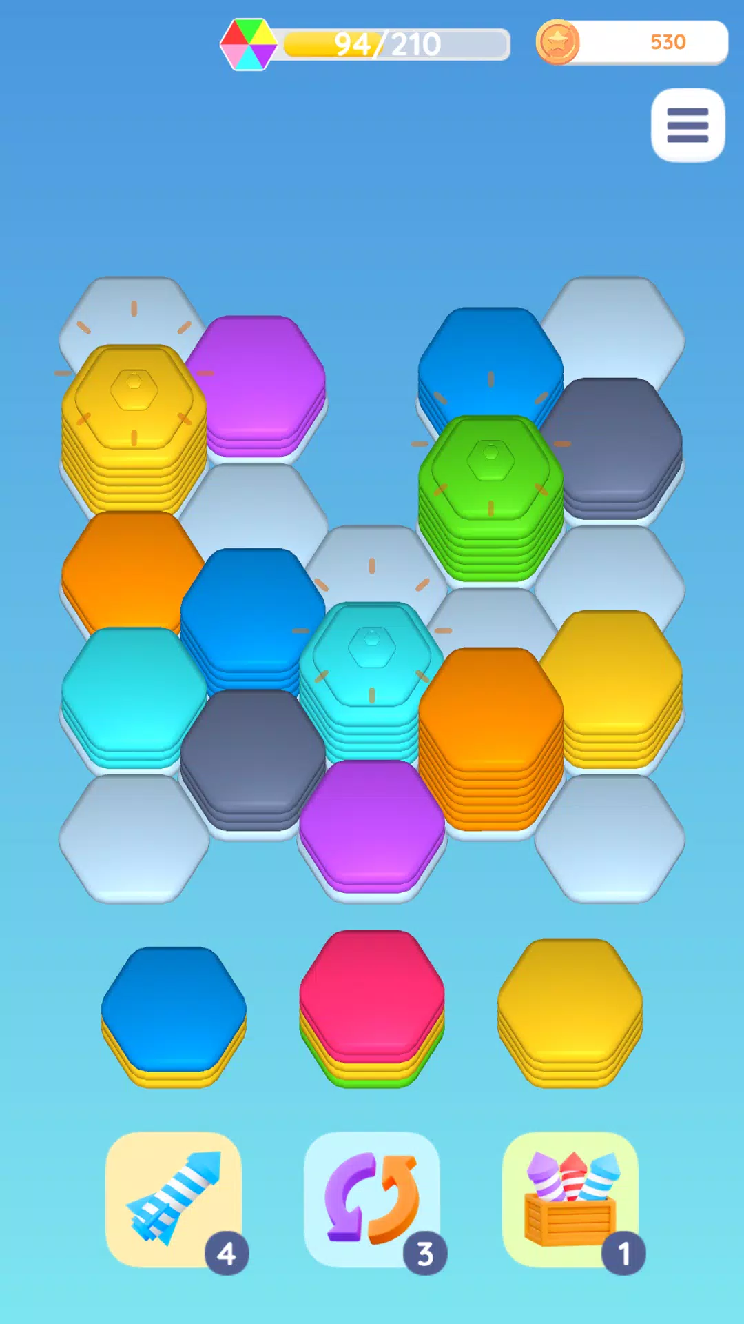 Hexellent: Merge Hexa Puzzle