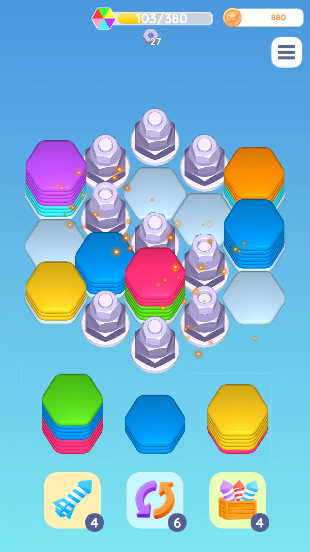Hexellent: Merge Hexa Puzzle