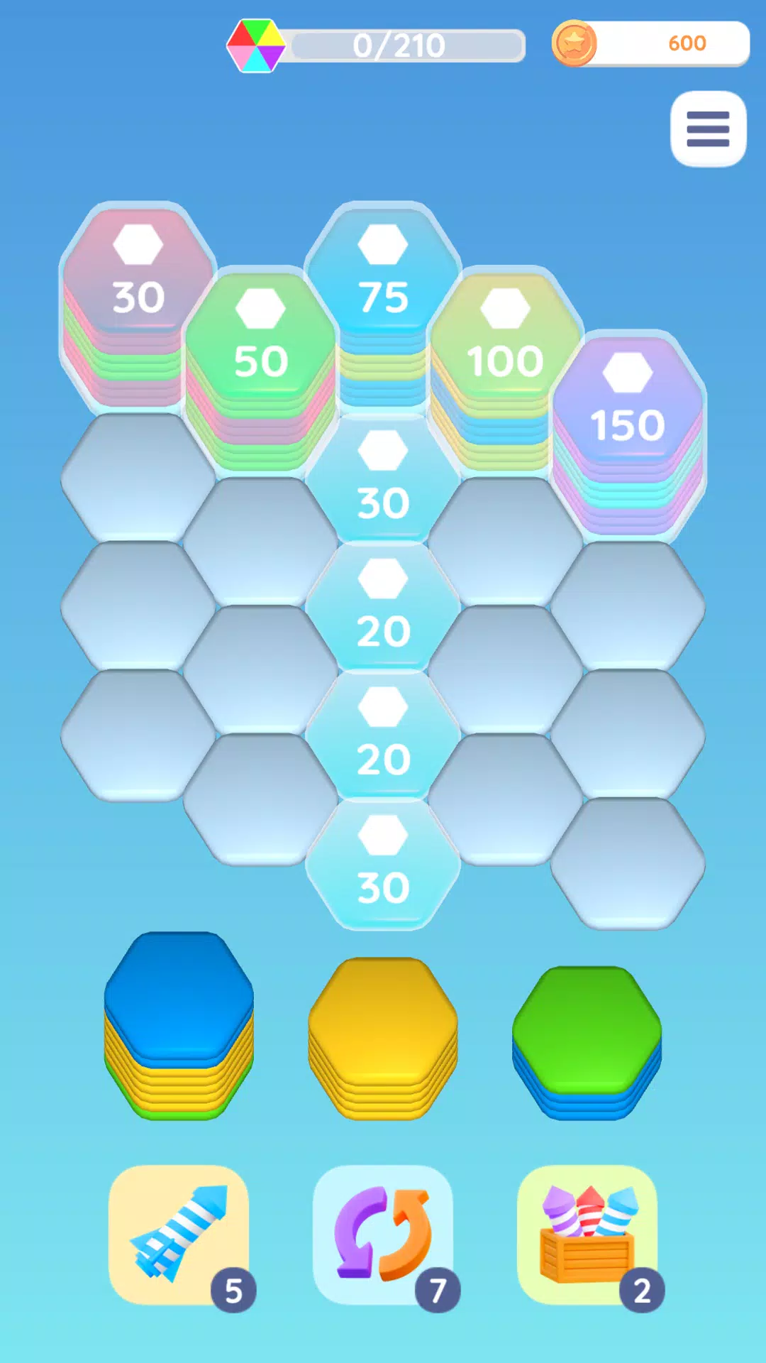 Hexellent: Merge Hexa Puzzle