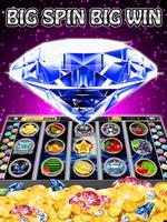 Blue Diamond Slots: Double Win Cartaz