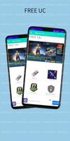 Free UC : Free UC and Royal Pass Season 18 الملصق