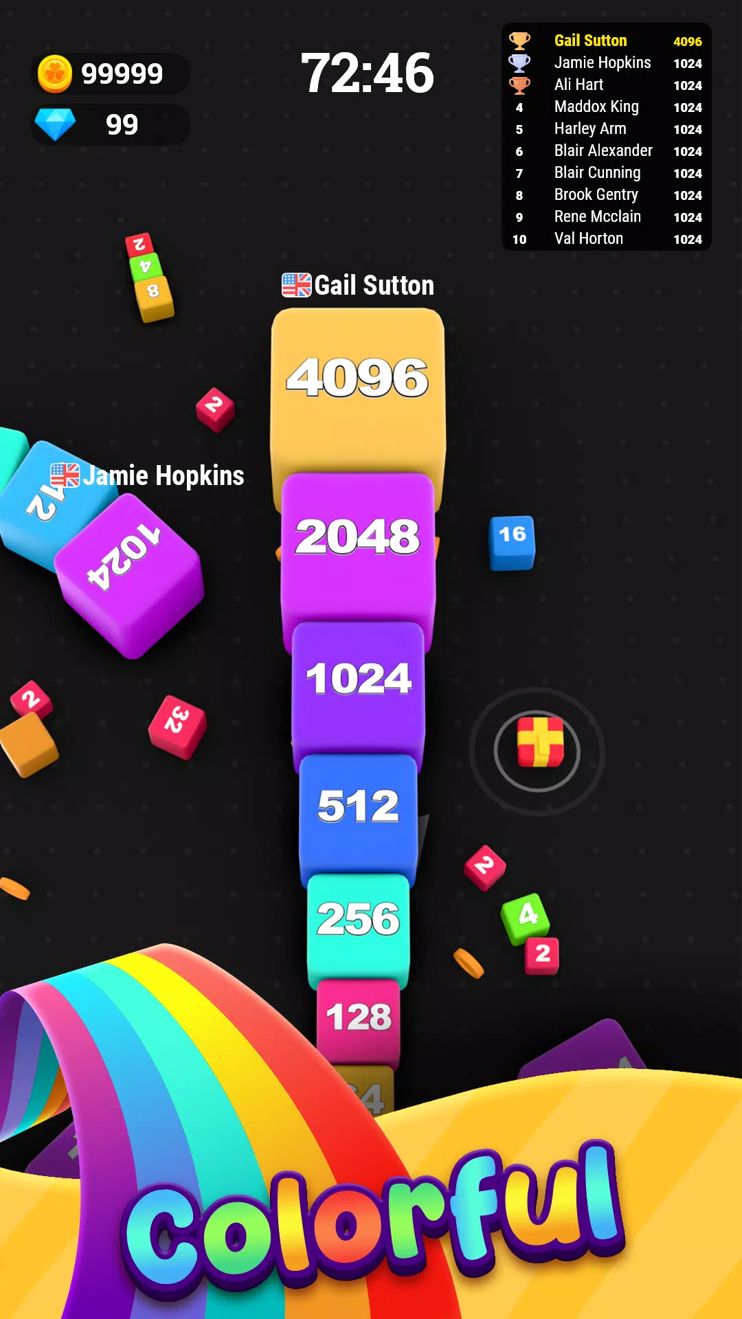 Cube Arena 2048: Merge Numbers on the App Store