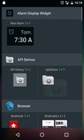 Alarm Display Widget imagem de tela 1