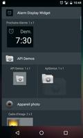 Alarm Display Widget capture d'écran 1