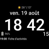 Be:Wi WatchFace capture d'écran 1