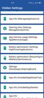 Hidden settings for Android 截图 1