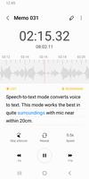 Samsung Voice Recorder ảnh chụp màn hình 3