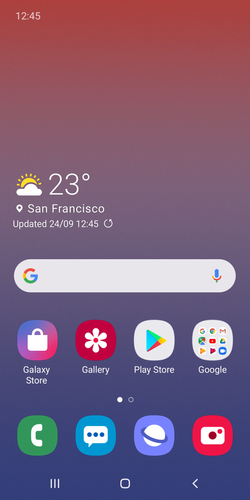 android 9 one ui
