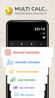 Calc : Calculator اسکرین شاٹ 1