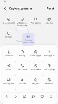 Samsung Internet Browser Beta 截图 4