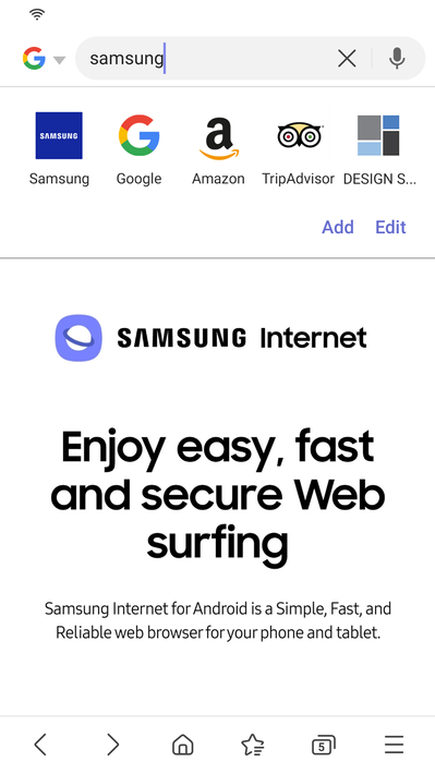 Samsung Internet Browser Beta poster