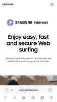 Samsung Internet Browser Beta plakat