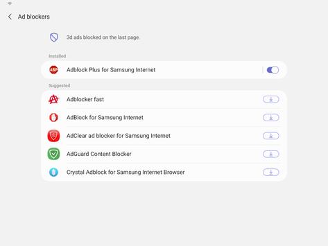 Samsung Internet Browser Beta 截图 11