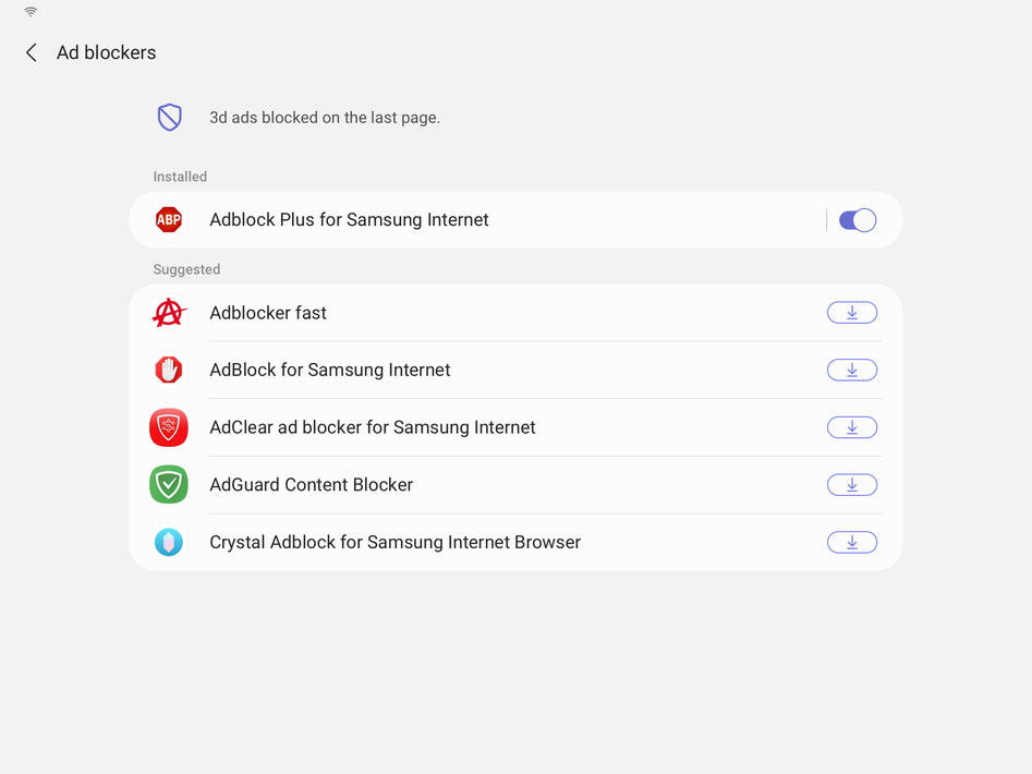 Samsung Internet Browser Beta screenshot 11