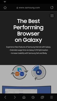 Samsung Internet Browser Beta 截图 1