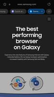 Samsung Internet Browser Beta capture d'écran 1