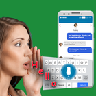 Write SMS by voice- text voice Zeichen