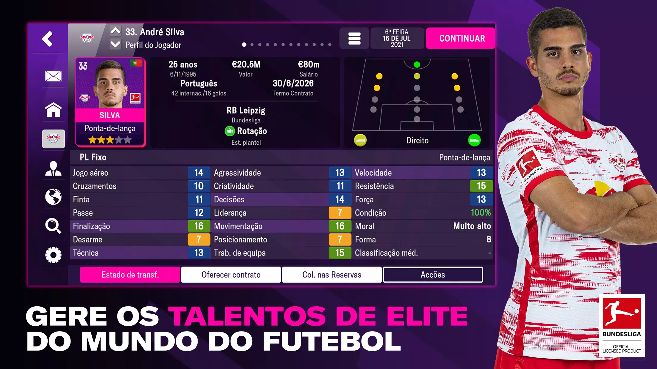 Última Versão de Football Manager 2022 Mobile para Android