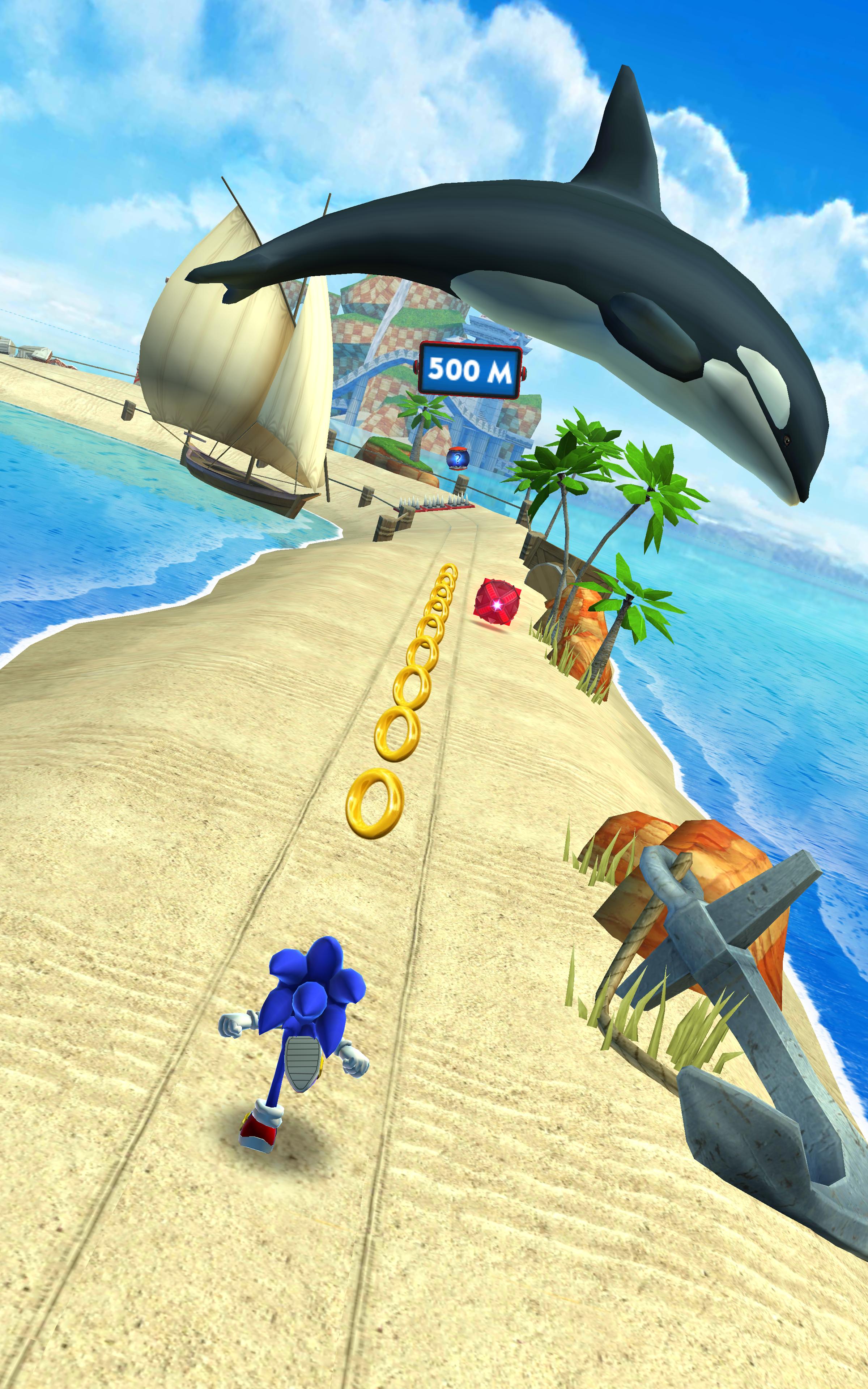 Sonic Dash screenshot 1