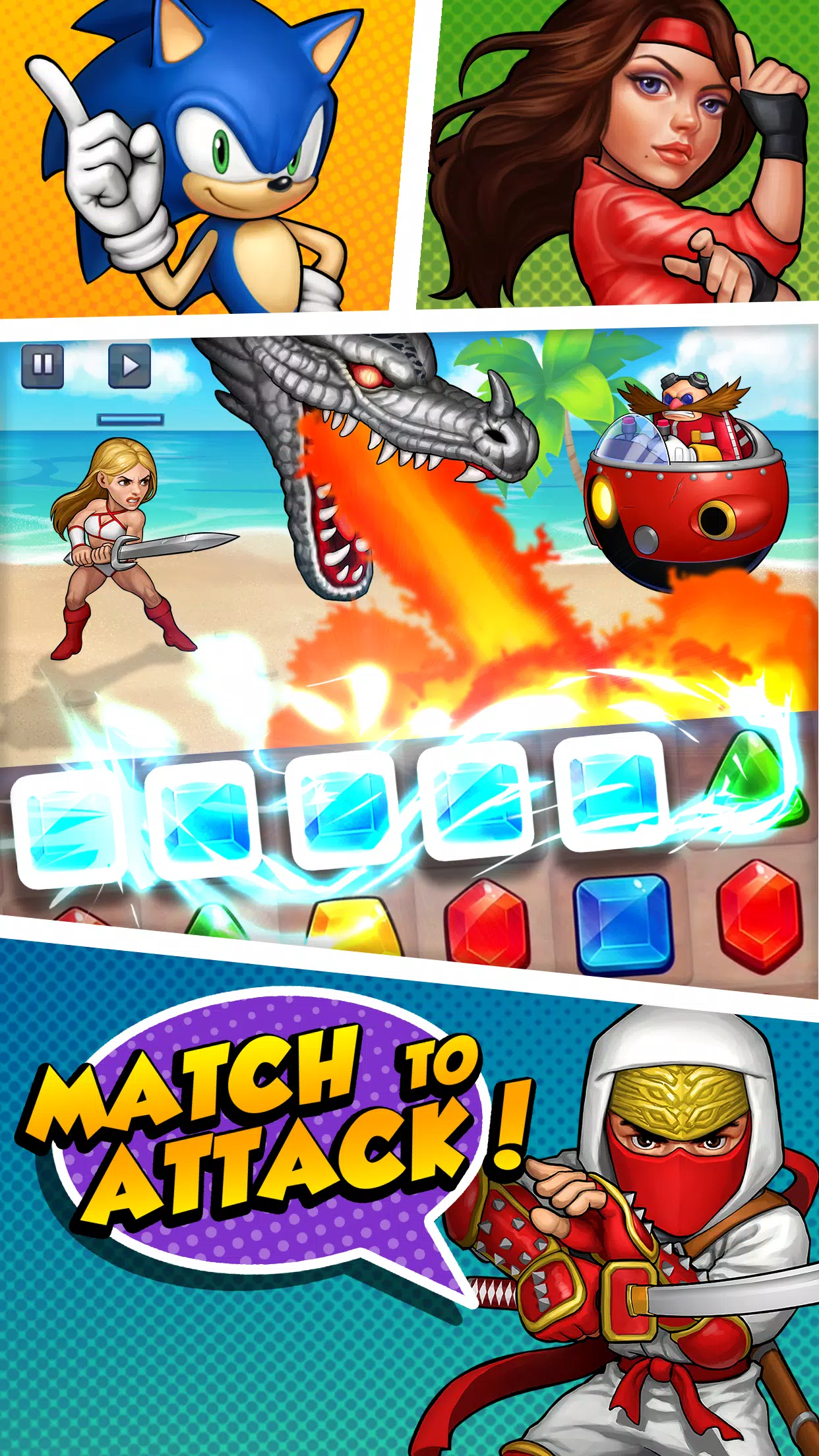 SEGA Heroes: Match 3 RPG Games with Sonic & Crew 69.193662 APK Download by  SEGA - APKMirror