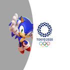 Icona Sonic ai Giochi Olimpici.