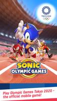 Sonic nos Jogos Olímpicos. Cartaz
