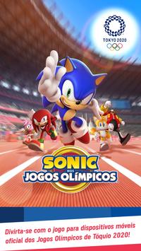 Sonic nos Jogos Olímpicos Cartaz