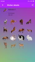 Animal Sticker - WAStickersApp تصوير الشاشة 2