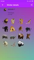 Animal Sticker - WAStickersApp تصوير الشاشة 3