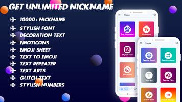 Nickname Generator اسکرین شاٹ 1