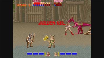 Golden Axe, arcade game poster