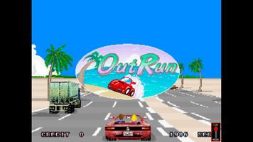 Outrun arcade game screenshot 1