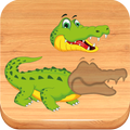 Puzzles for kids Zoo Animals