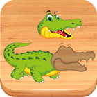 Puzzles for kids Zoo Animals 图标